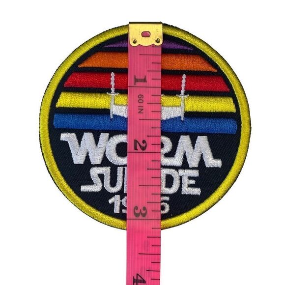 Worm Suicide 1996 Band Embroidered Patch - Picture 2 of 3